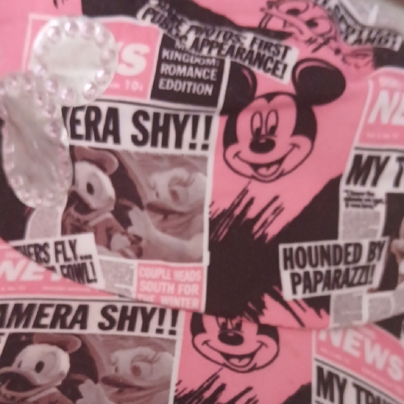 Disney Parks News Mickey Mouse Pink and Black Hat - Picture 7 of 7